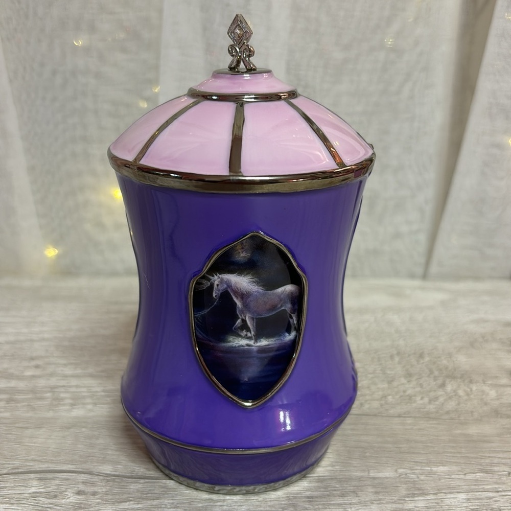 Ardleigh Elliott “Fairy’s Journey” Porcelain Music Box Collection - Picture 7 of 9